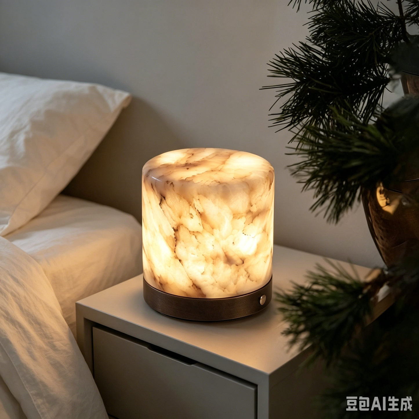 The Natural Marble Table Lamp